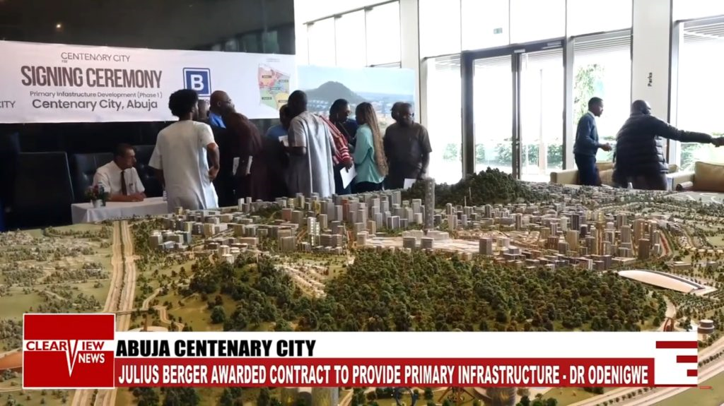 Centenary City & Julius Berger Primary Infrastructure Development